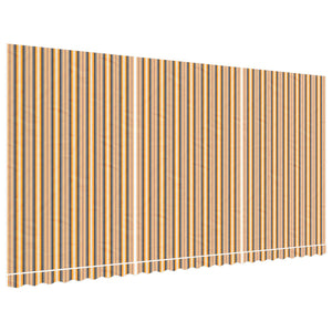 Tessuto di Ricambio per Tenda Strisce Multicolore 6x3 m 367742