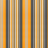 Tessuto Ricambio per Mantovana Tenda Righe Giallo Grigio 3,5 m 367811