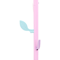 Appendiabiti Rosa 172 cm in Ferro Verniciato a Polvere 377090