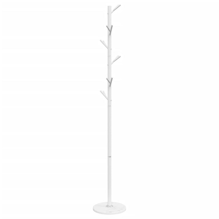 Appendiabiti Bianco 175 cm in Ferro Verniciato a Polvere 377104