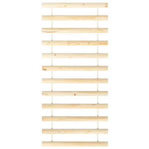 Doghe per Letto 90x200 cm in Legno Massello di Pino 377305