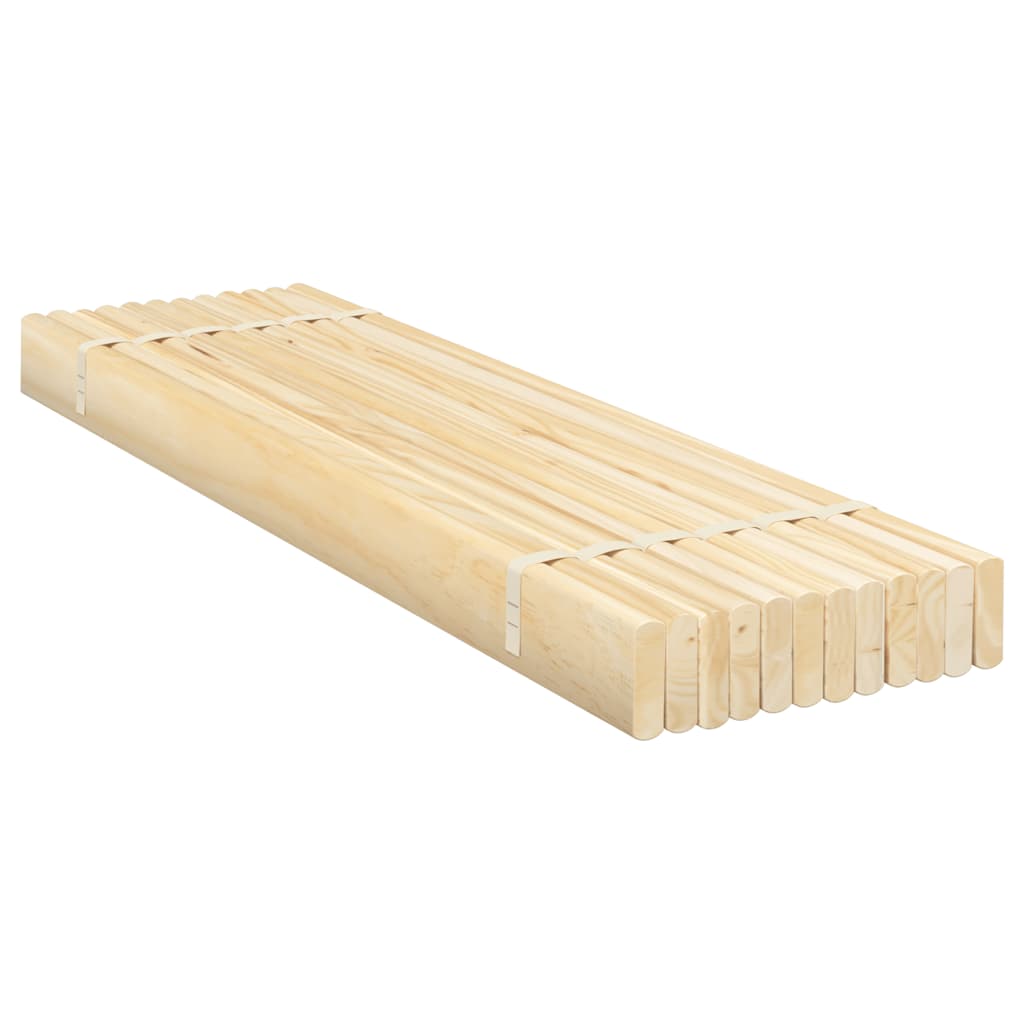 Doghe per Letto 90x200 cm in Legno Massello di Pino 377305