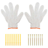 vidaXL Staffe per Mensola 4 pz 15x2,5x11,5 cm in Acciaio Inox Argento