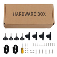 Bimini di Prua con Tendalino 4 Archi Grigio 243x244x137 cm