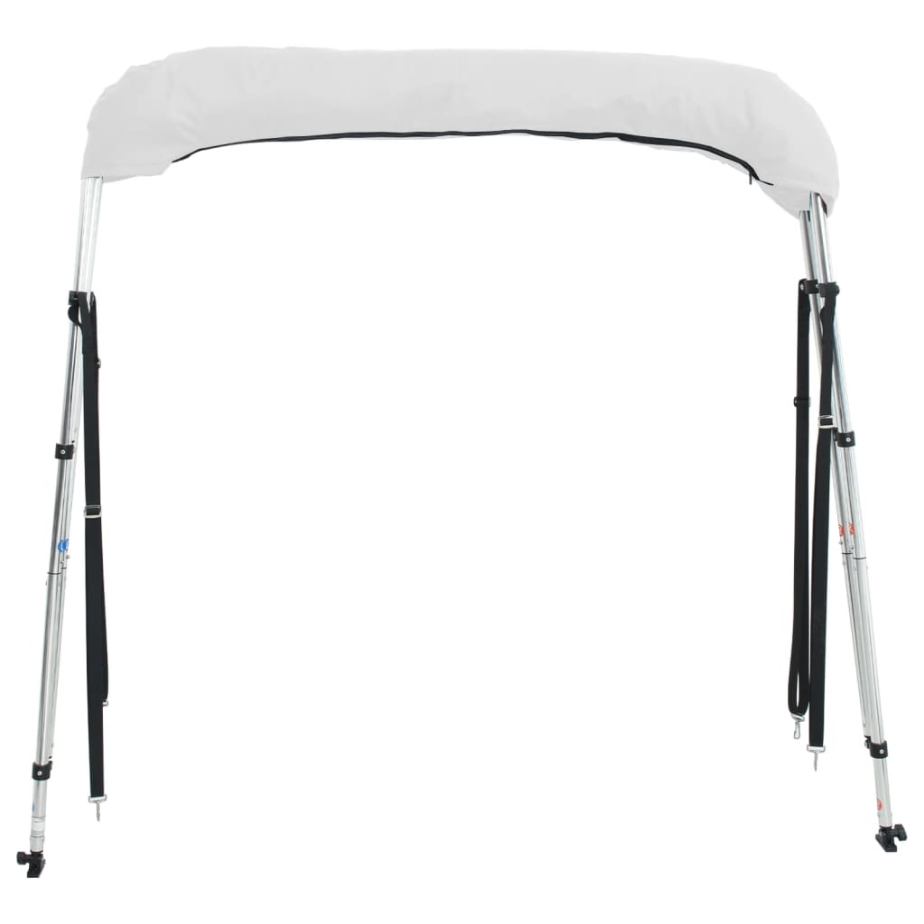 Bimini di Prua con Pareti Laterali 3 Archi 183x(154-167)x137cm 94815