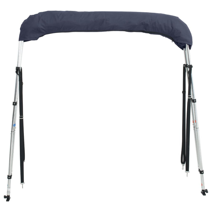 Bimini di Prua con Pareti Laterali 3 Archi 183x(185-198)x137cm 94821