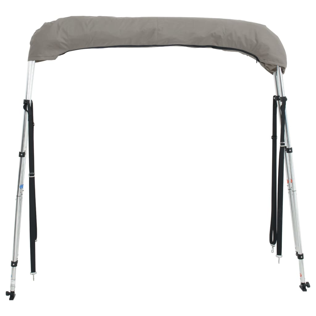 Bimini di Prua con Pareti Laterali 3 Archi 183x(185-198)x137cm 94825