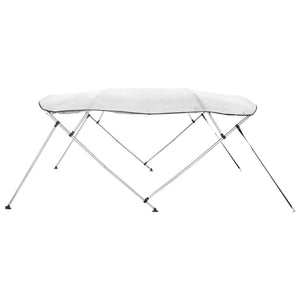 Bimini di Prua con Pareti Laterali 4 Archi 243x(170-182)x137cm