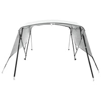Bimini di Prua con Pareti Laterali 4 Archi 243x(230-244)x137cm