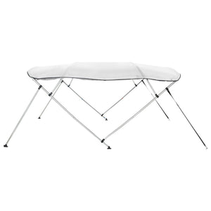 Bimini di Prua con Pareti Laterali 4 Archi 243x(230-244)x137cm