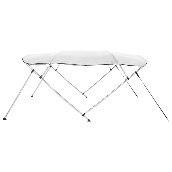 Bimini di Prua con Pareti Laterali 4 Archi 243x(230-244)x137cm
