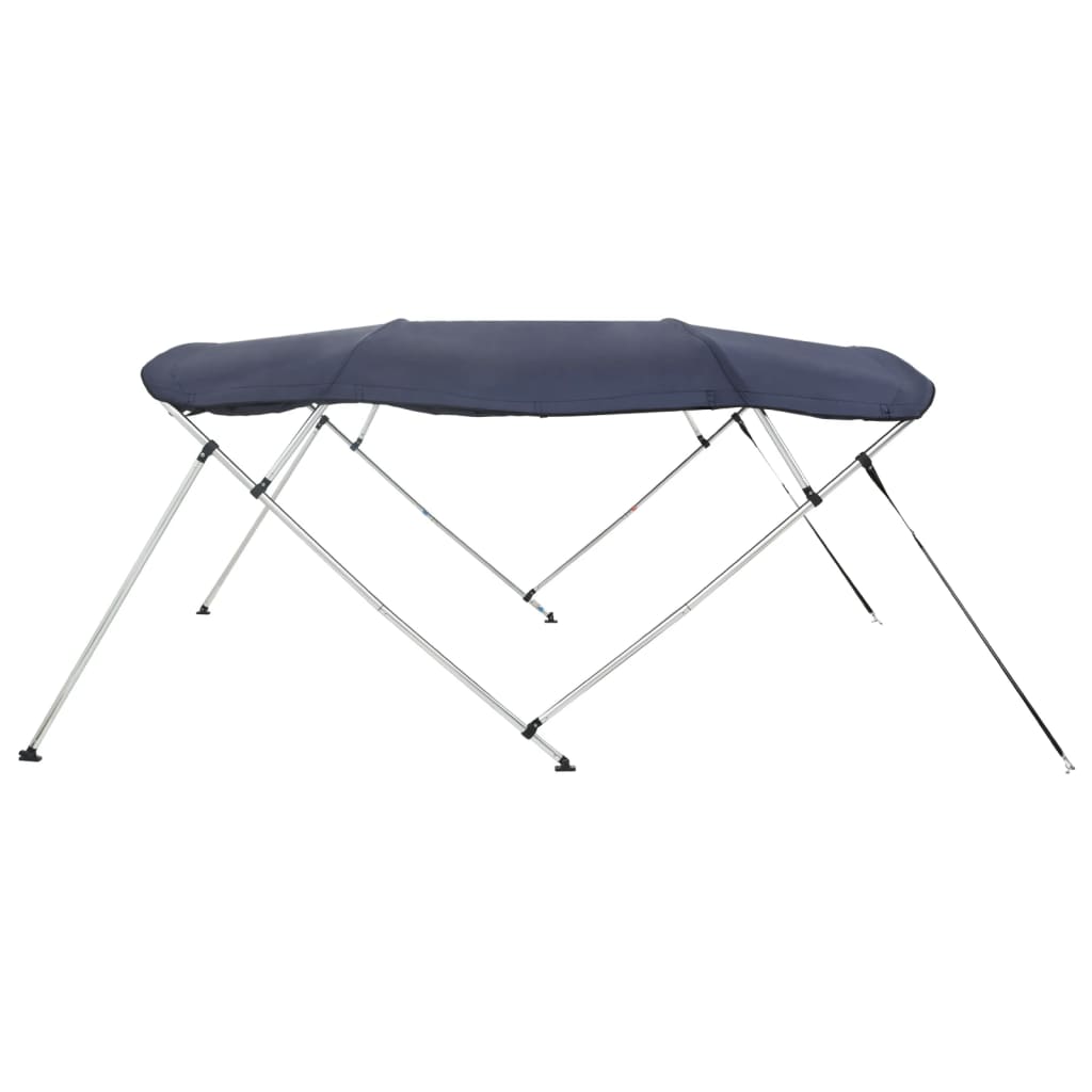 Bimini di Prua con Pareti Laterali 4 Archi 243x(230-244)x137cm