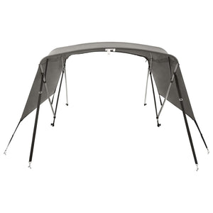 Bimini di Prua con Pareti Laterali 4 Archi 243x(200-213)x137cm
