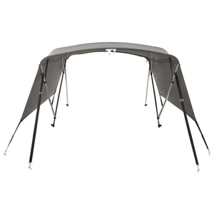 Bimini di Prua con Pareti Laterali 4 Archi 243x(230-244)x137cm