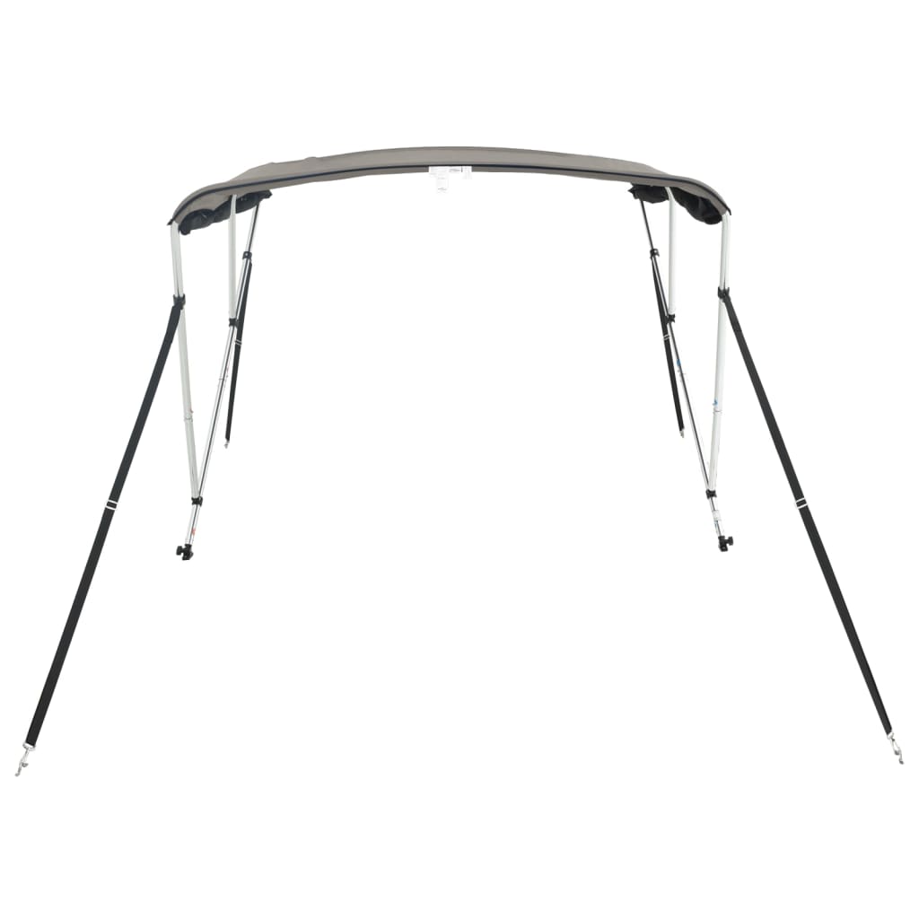 Bimini di Prua Pareti Laterali Rete 3 Archi 183x(137-152)x137cm