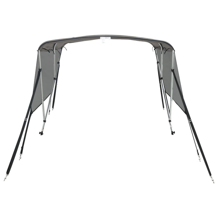 Bimini di Prua Pareti Laterali Rete 3 Archi 183x(170-182)x137cm