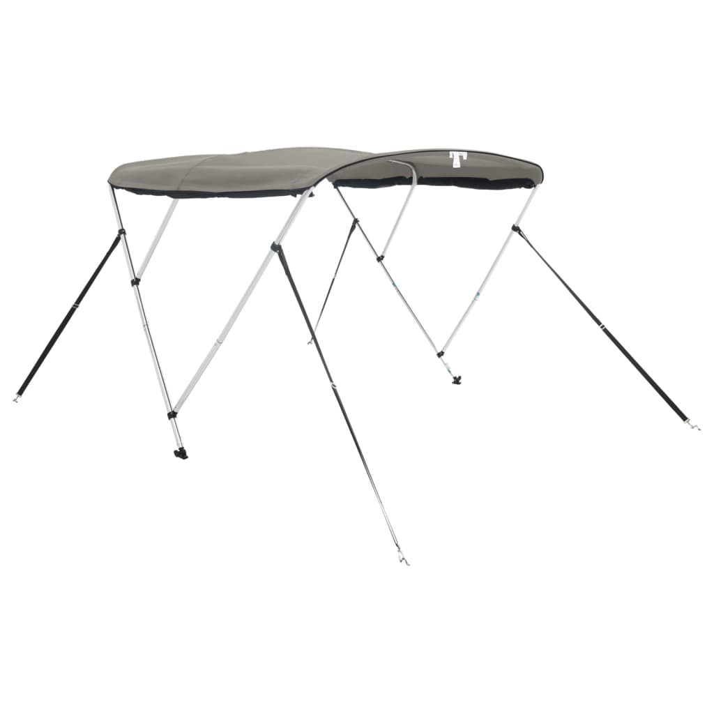 Bimini di Prua Pareti Laterali Rete 3 Archi 183x(185-198)x137cm 94849