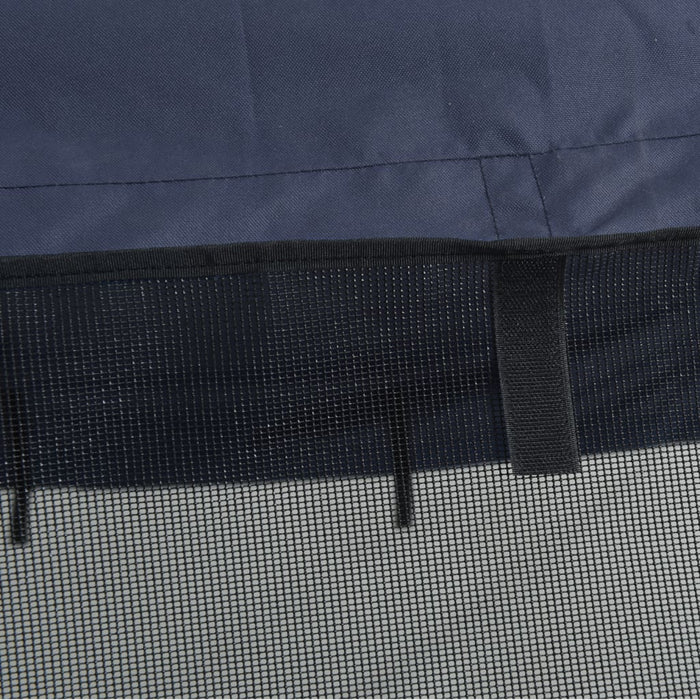 Bimini di Prua Pareti Laterali Rete 4 Archi 243x(170-182)x137cm 94854