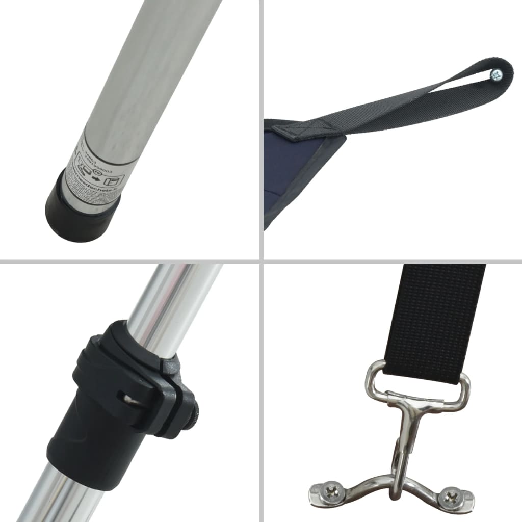 Estensione Tendalino a T Blu 170x170x(115-183) cm