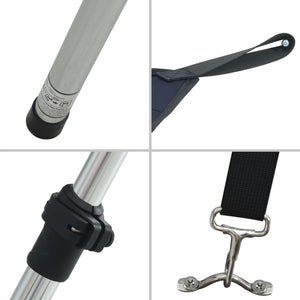 Estensione Tendalino a T Blu 170x170x(115-183) cm