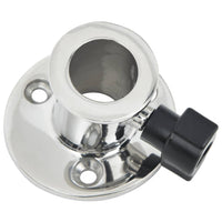 Basi Rotonde Bimini per Tubo 26 mm 2 pz in Acciaio Inossidabile 94868