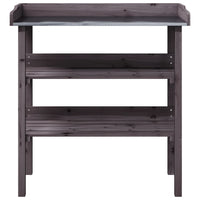 Tavolino portavasi con ripiani 78 x 38 x 825 cm in legno di abete grigio 02_0045431