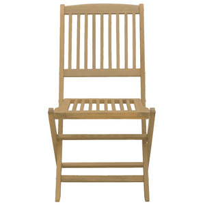 Sedie Giardino Pieghevoli 6 pz 54,5x58x90 cm Massello Acacia