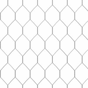 vidaXL Gabbia per Polli Argento 100x100x190 cm in Acciaio Zincato