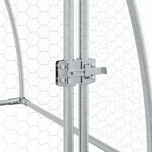 Gabbia per polli Silver 100 x 105 x 120 cm acciaio zincato Silver 02_0041665