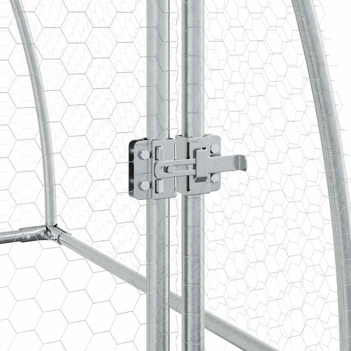 Gabbia per polli Silver 100 x 105 x 120 cm acciaio zincato Silver 02_0041665