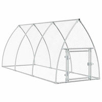 Gabbia per Polli Argento 300x105x120 cm in Acciaio Zincatocod mxl 92307