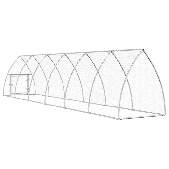 Gabbia per polli Silver 600 x 105 x 120 cm acciaio zincato Silver 02_0041672