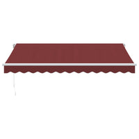 Tenda da Sole Retrattile Manuale Bordò 350x250 cm