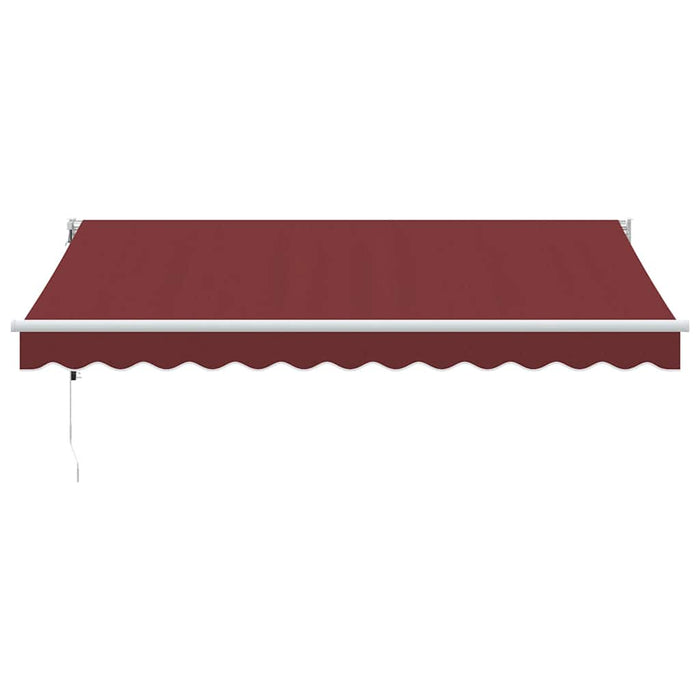Tenda da Sole Retrattile Automatica Bordò 350x250 cm 3215304