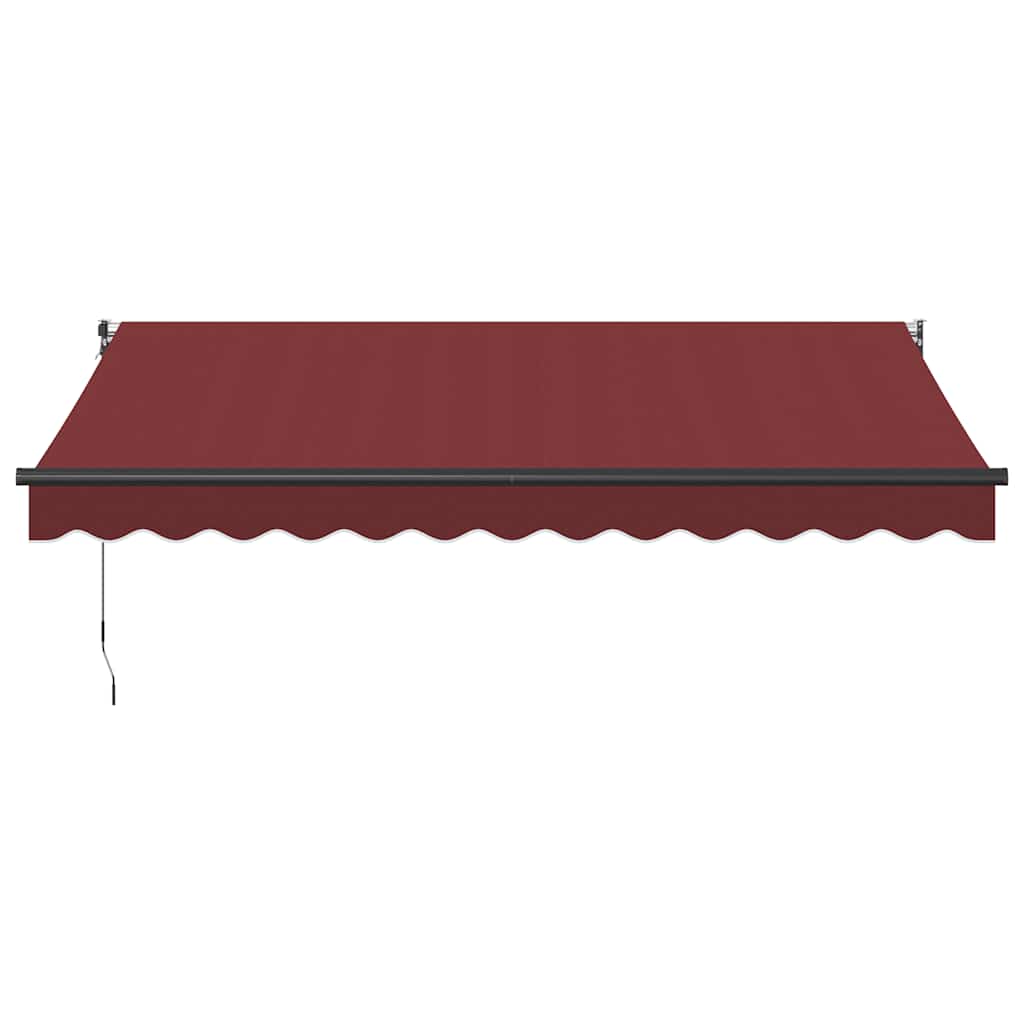 Tenda da Sole Retrattile Automatica Bordò 350x250 cm 3215309