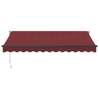 Tenda da Sole Retrattile Automatica Bordò 350x250 cm 3215309