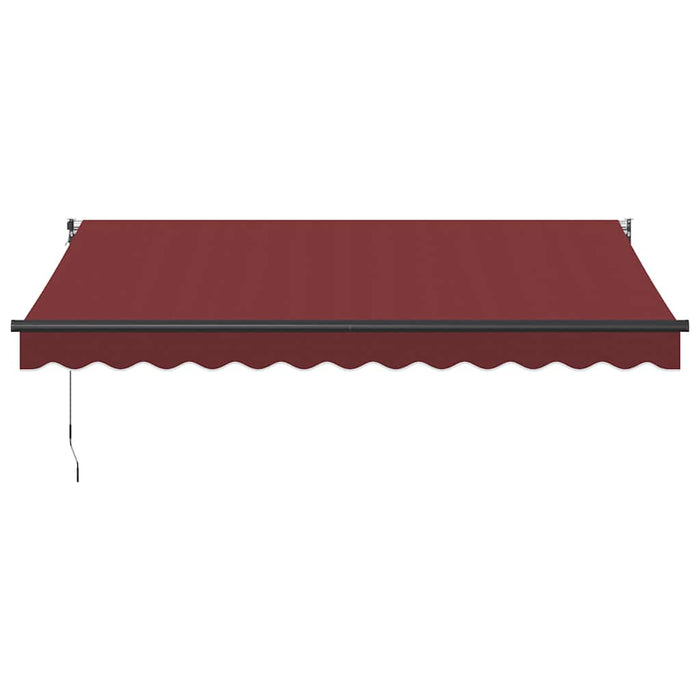 Tenda da Sole Retrattile Automatica Bordò 350x250 cm 3215309