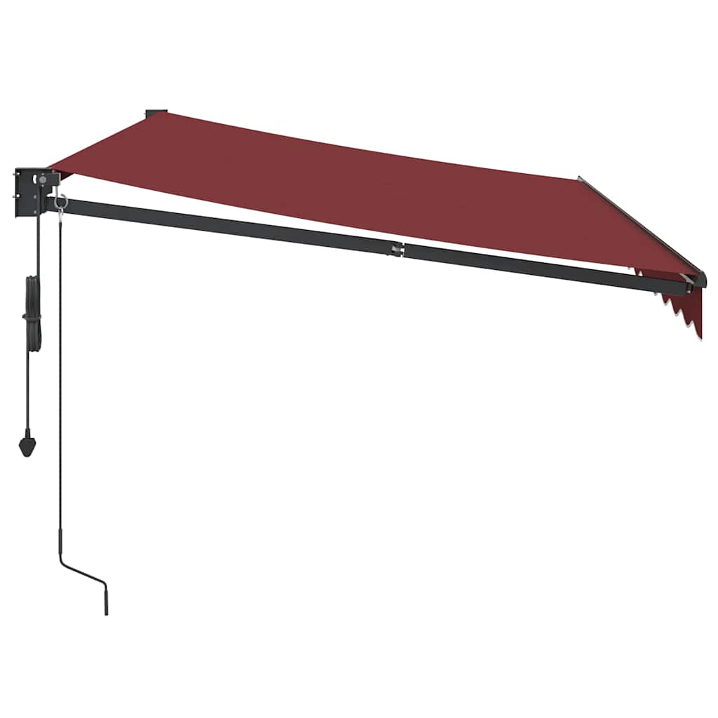 Tenda da Sole Retrattile Automatica Bordò 350x250 cm 3215309