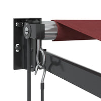 Tenda da Sole Retrattile Automatica Bordò 350x250 cm 3215309
