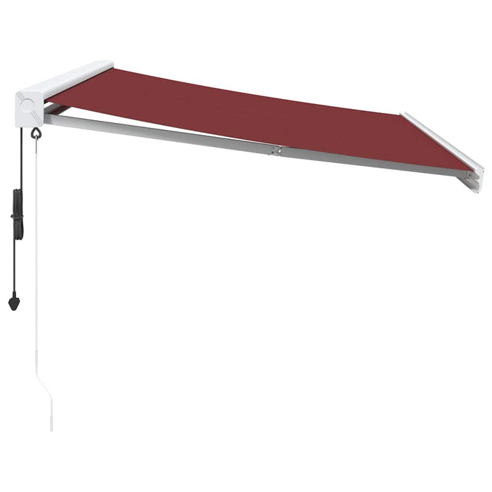 Tenda da Sole Retrattile Automatica Bordò 300x250 cm 3215323