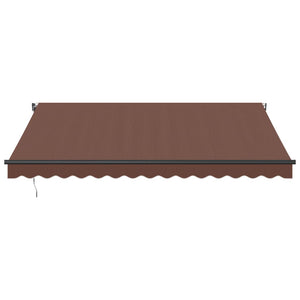Tenda da Sole Retrattile Automatica Marrone 400x350 cm 3215405