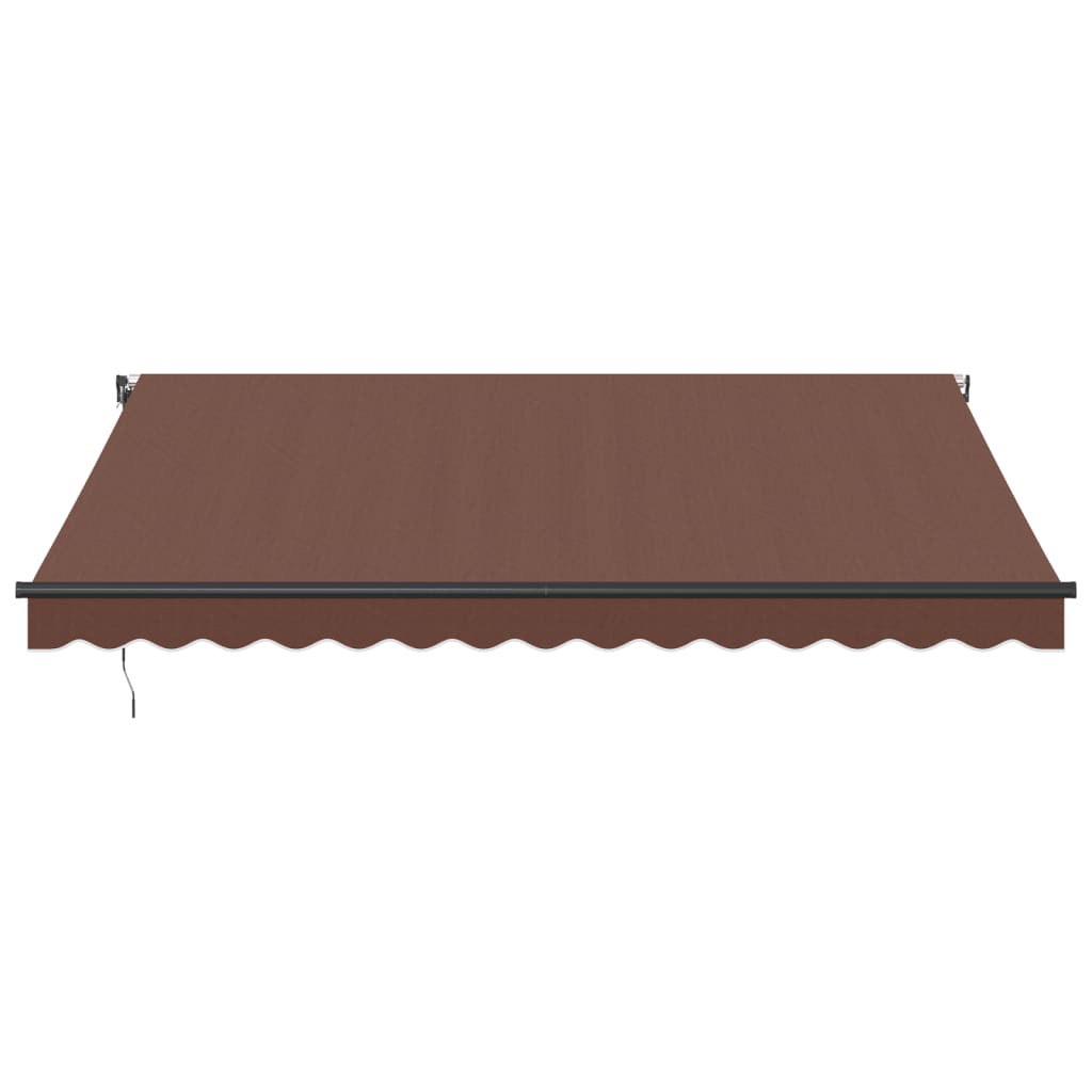 Tenda da Sole Retrattile Automatica Marrone 400x350 cm 3215405