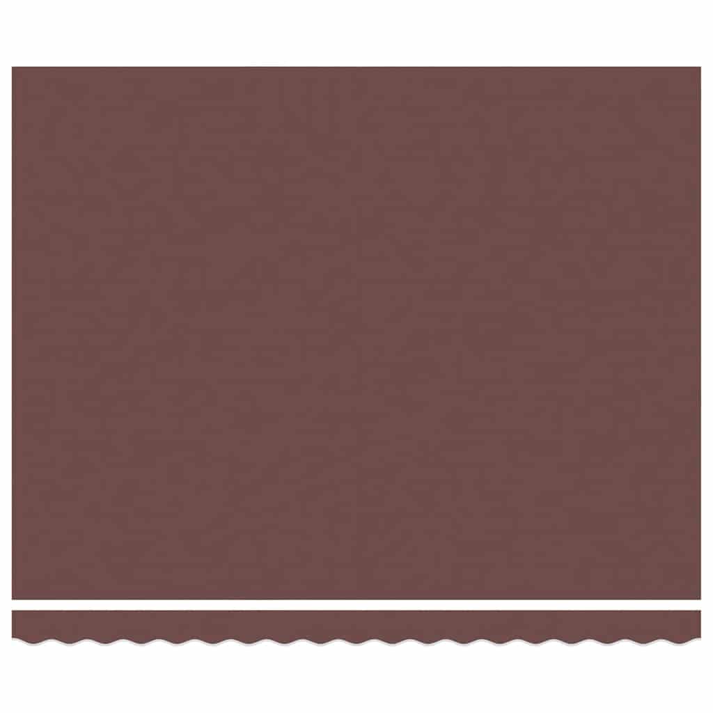 Tenda Sole Retrattile Manuale 400x300 cm Marrone 3215720