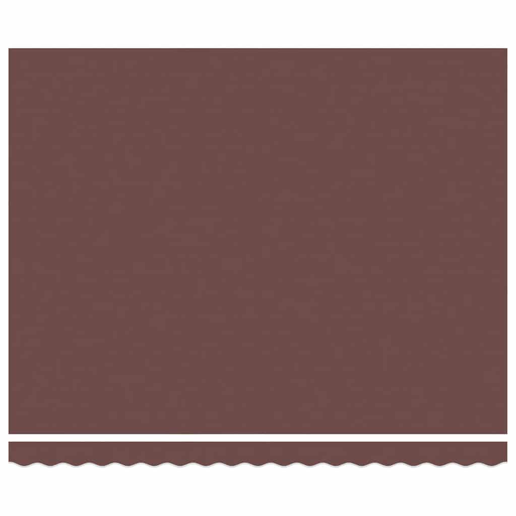 vidaXL Tenda Sole Retrattile Manuale 400x300 cm Marrone