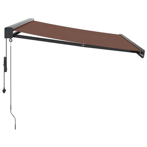 Tenda da Sole Retrattile Automatica Marrone 300x250 cm 3215733