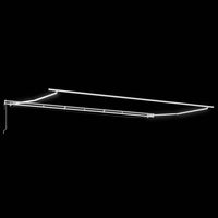 vidaXL Tenda Retrattile Automatica LED Antracite e Bianco 600x300 cm