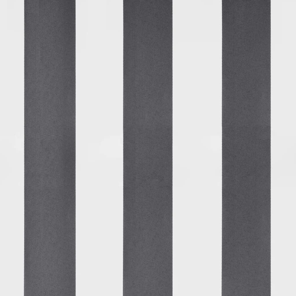 Tenda Sole Retrattile Automatica 400x350 cm Antracite e Bianco