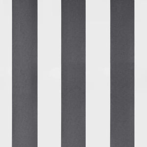 Tenda Sole Retrattile Automatica 400x350 cm Antracite e Bianco 3215794