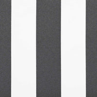 Tenda da Sole Retrattile Manuale Antracite e Bianco 400x300 cm 3216035