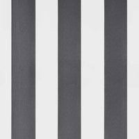 Tenda Retrattile Antracite e Bianca 3,5x2,5m Tessuto/Alluminio 3216114